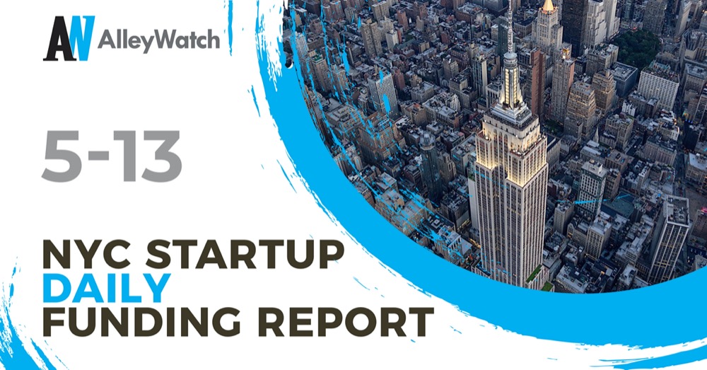 NYC Startup Daily Funding Report May 13 2026
