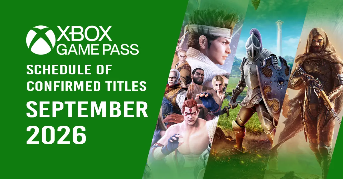 Xbox Game Pass 9월 신규 타이틀 목록