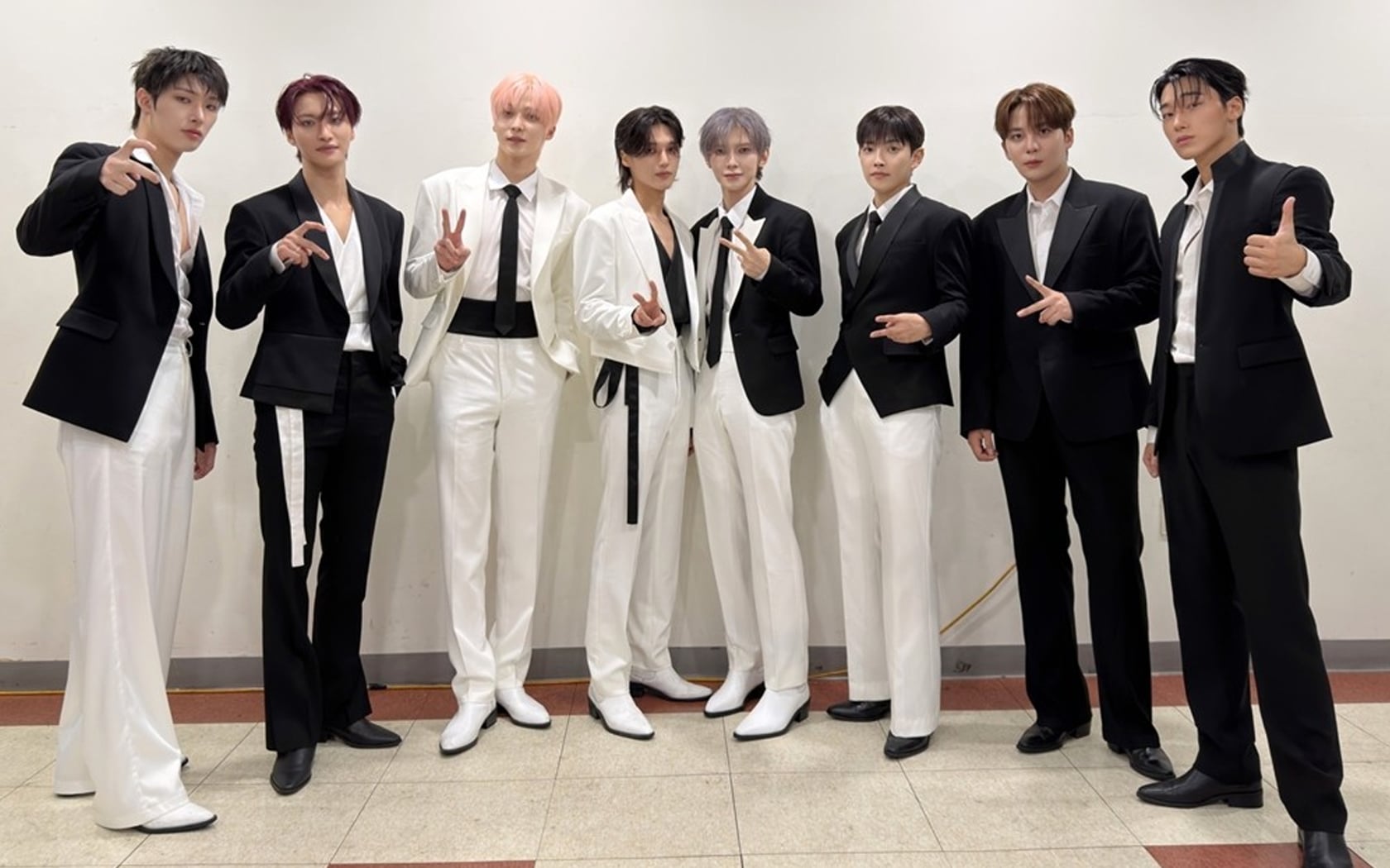 ATEEZ promotional image related to their record-breaking album release