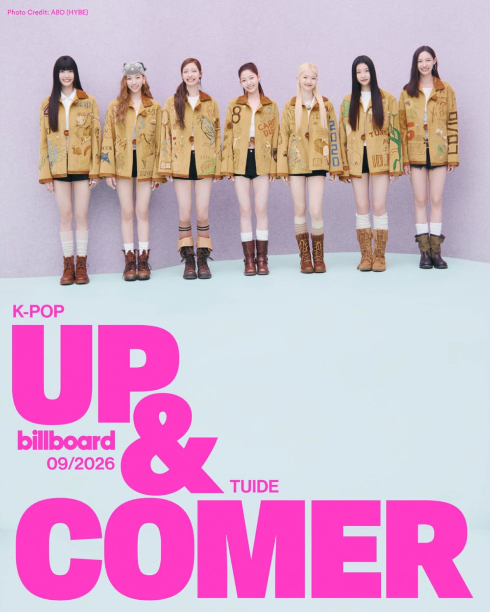 Rookie group TUIDE celebrates Billboard recognition for September