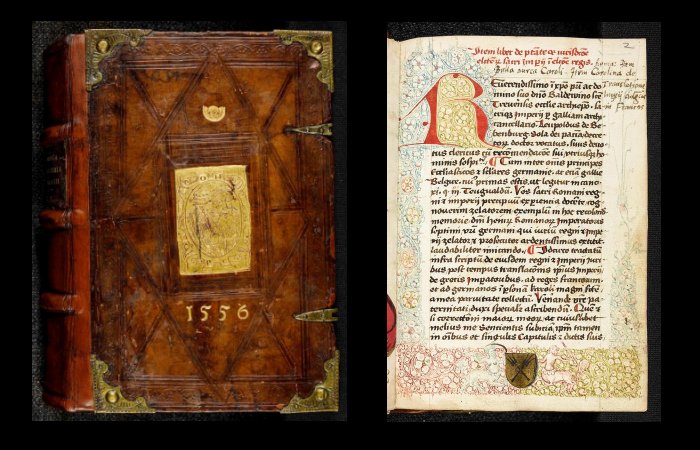 Medieval manuscript from the Bibliotheca Palatina rediscovered at Heidelberg University Library