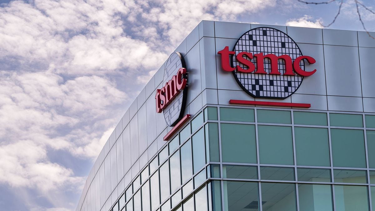 TSMC facility exterior — the company is already working toward 1nm production
