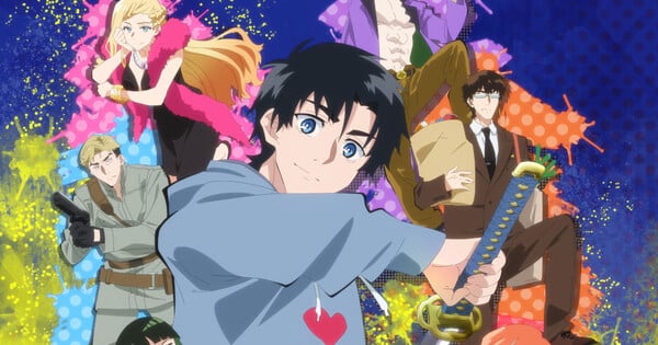 Key visual for Millennium Family anime adaptation featuring the cast