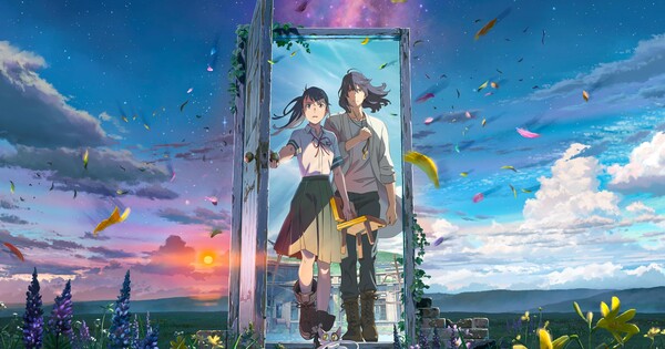 Makoto Shinkai film artwork