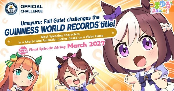 Uma Musume Guinness World Record attempt