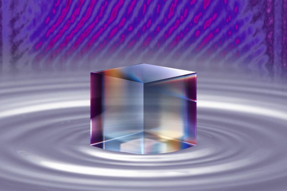 Diamond phase change research illustration