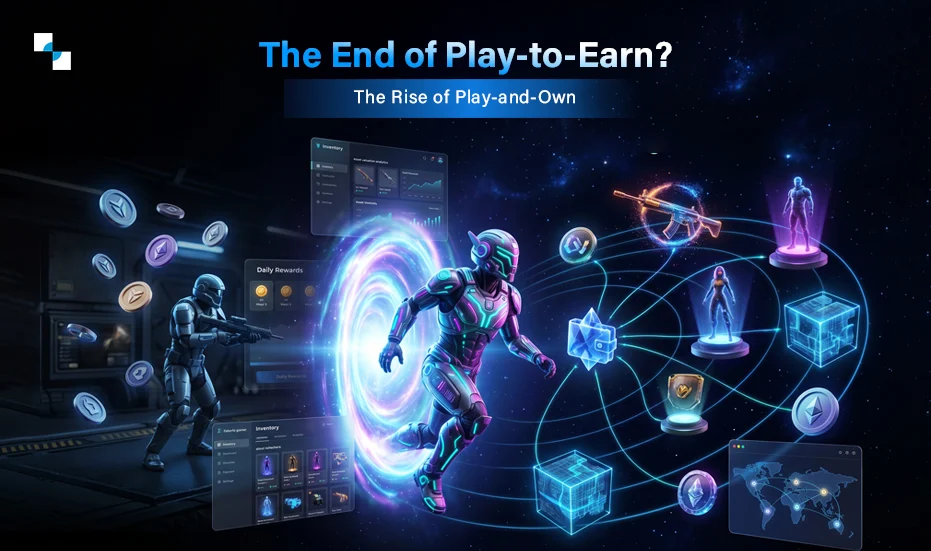 Web3 gaming evolution from play-to-earn to play-and-own models
