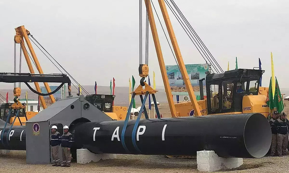 Map of the TAPI pipeline route