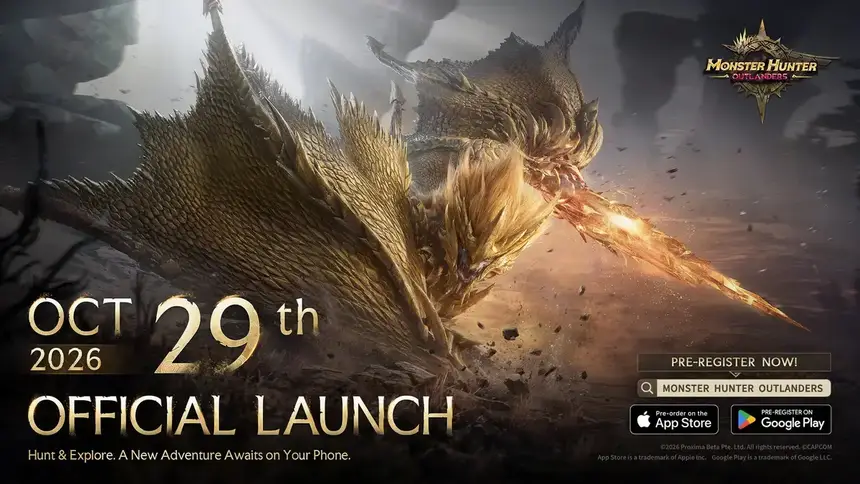 Monster Hunter Outlanders mobile action game announcement