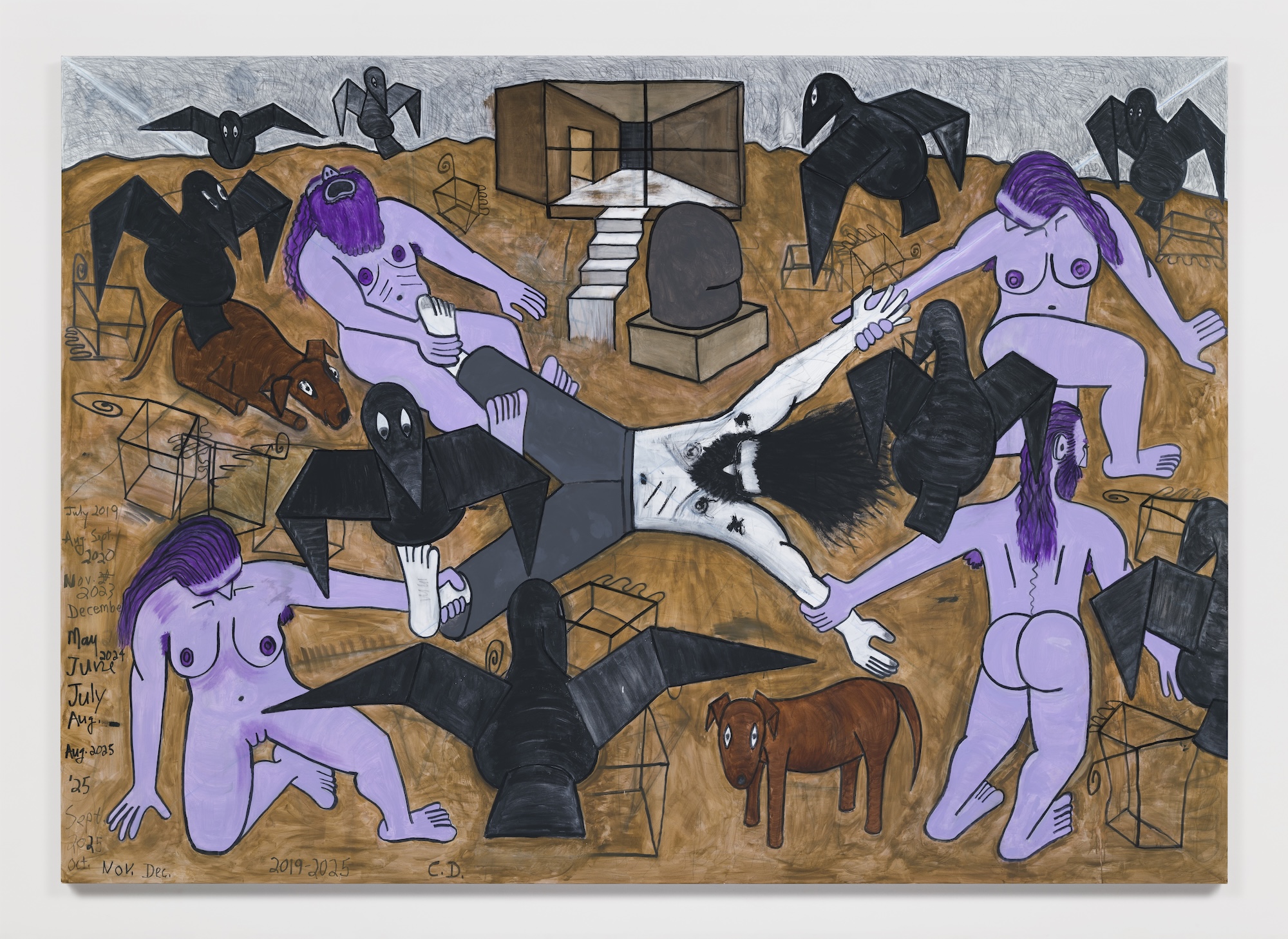 Image of Brice Marden Exhibition Context