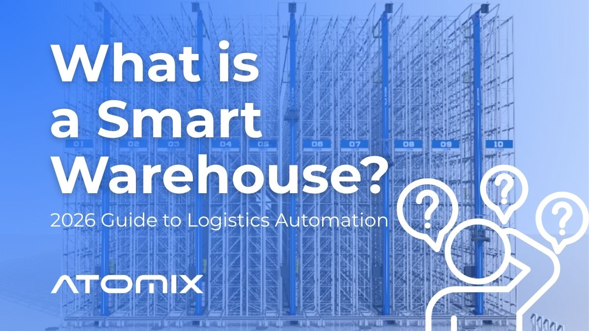AI-powered warehouse automation setup