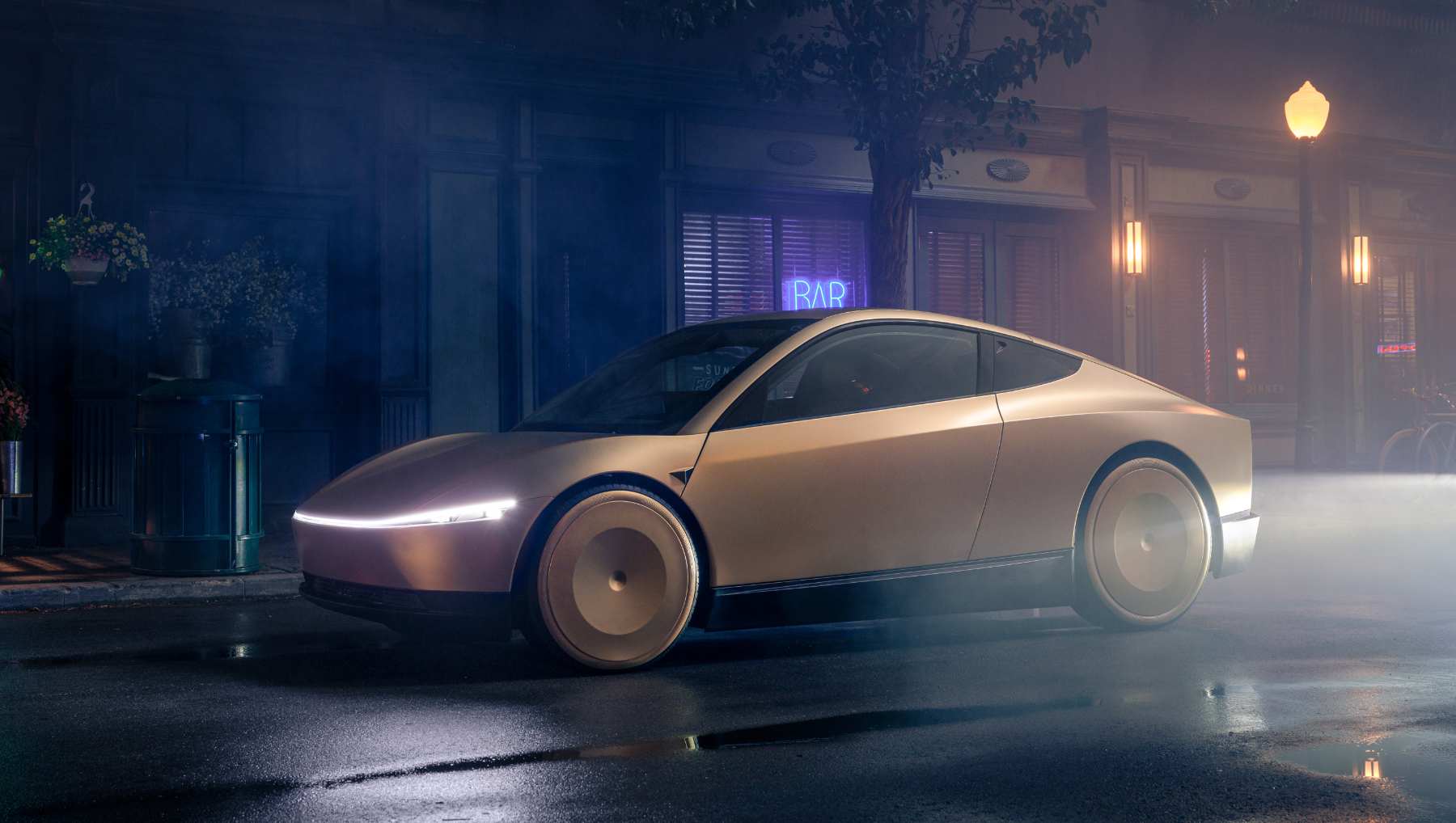 Tesla Cybercab, the vehicle at the center of the company's robotaxi expansion efforts