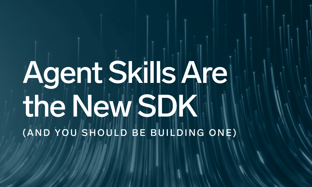 Battery Ventures header image for "Agent Skills Are the New SDK" article