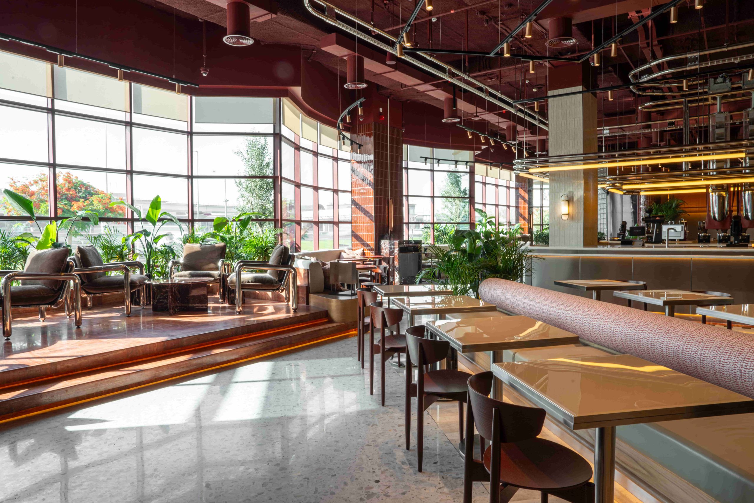 A new specialty café interior in the UAE, part of the region's latest café openings