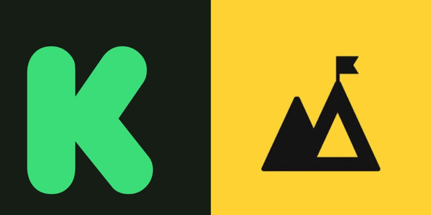 Kickstarter and BackerKit logos highlighting crowdfunding platform concerns