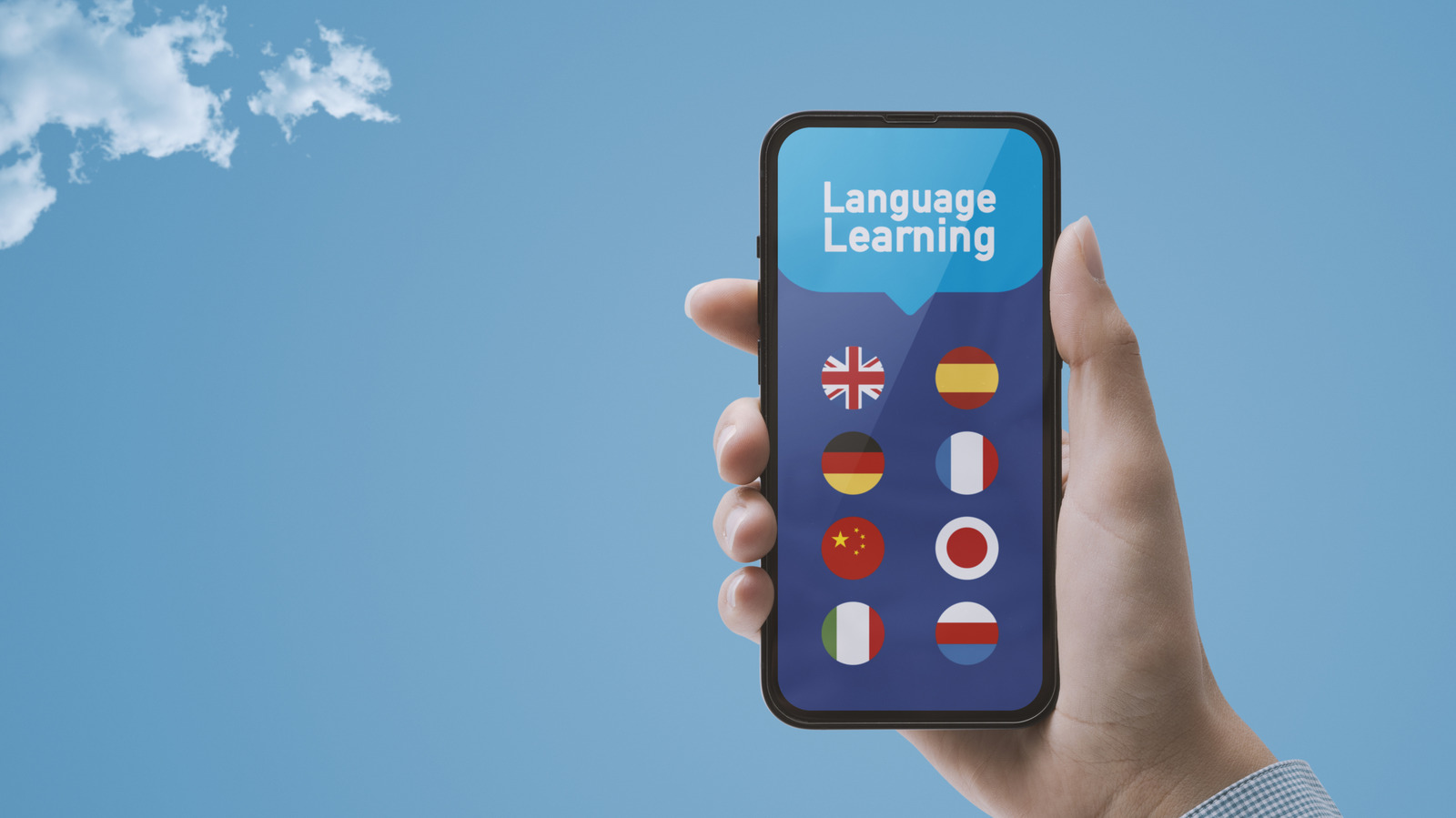 Selection of best language learning apps for 2026 including Babbel