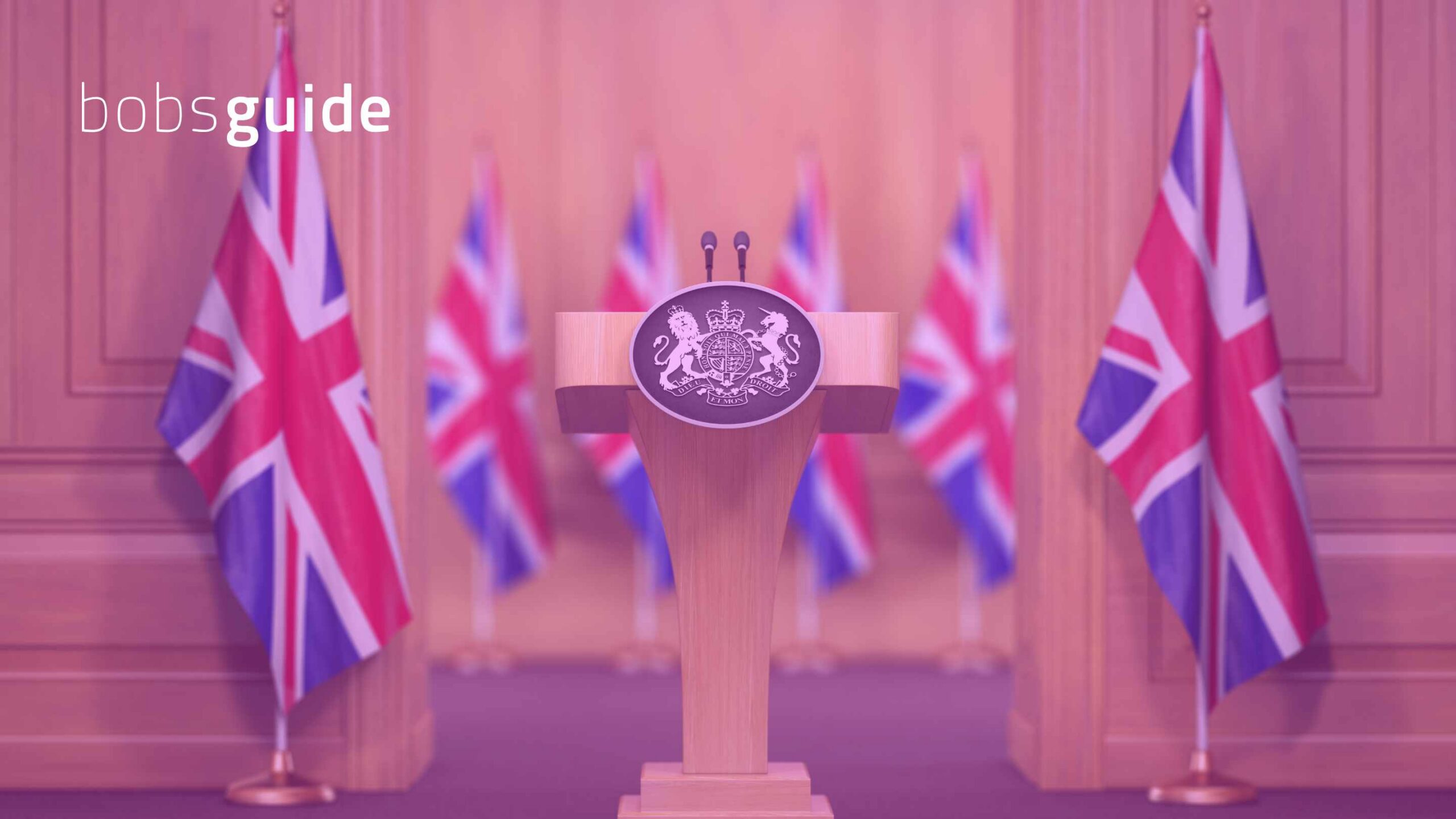 Article visual on UK political instability and fintech impact