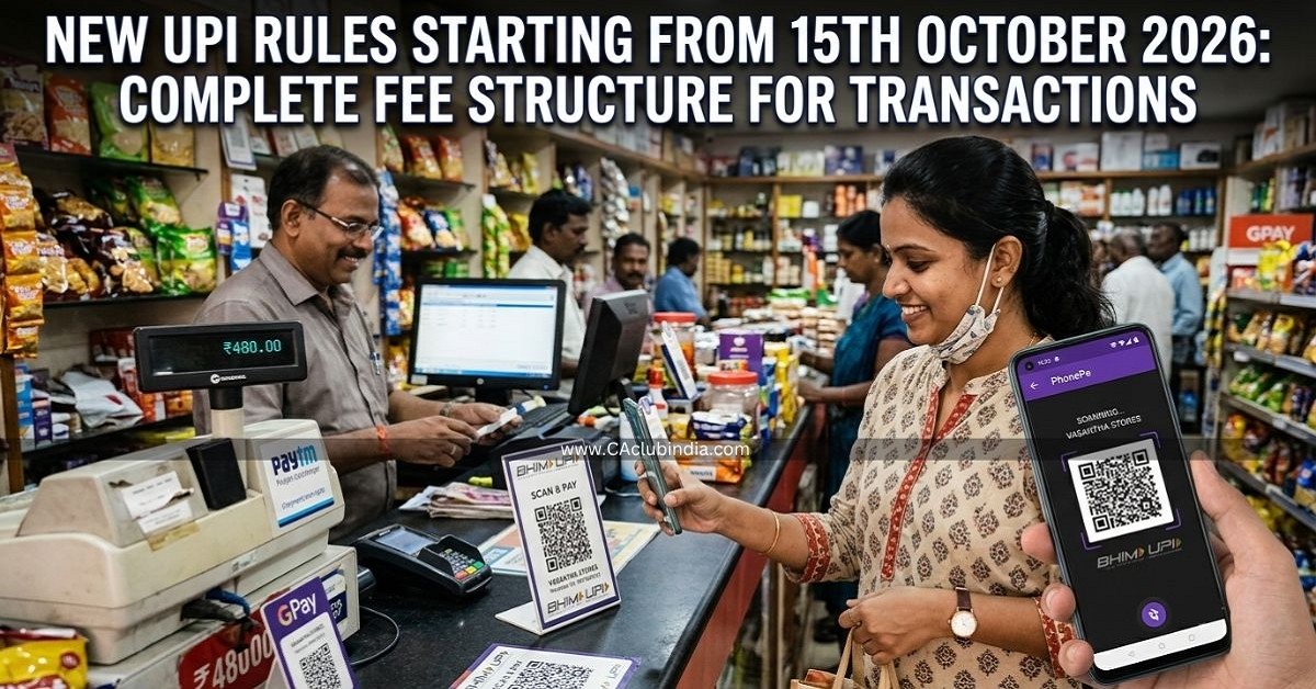 New UPI Rules Starting From 15th October 2026