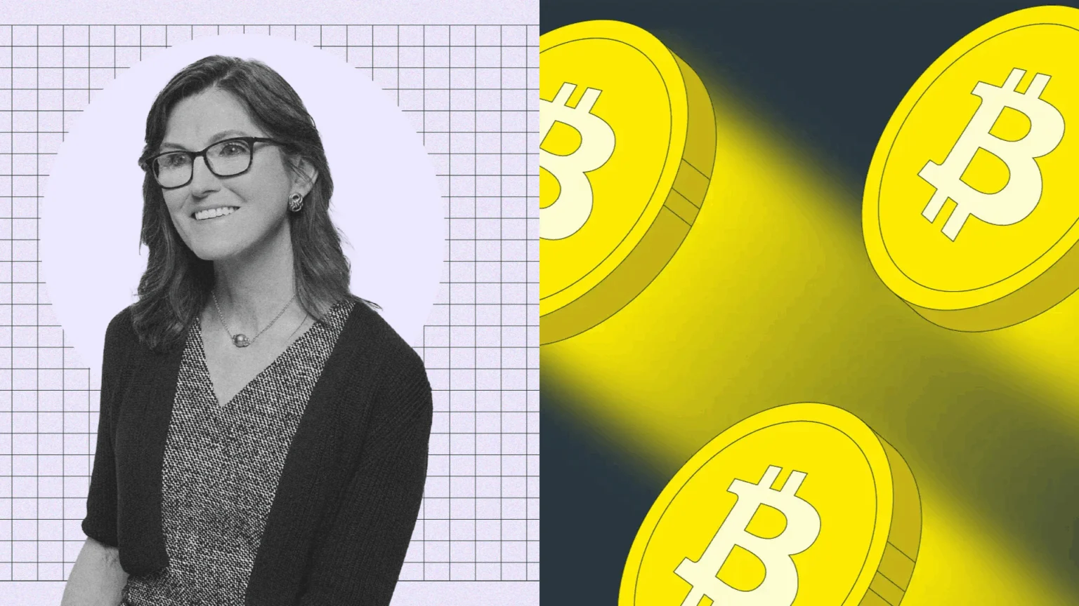 Cathie Wood Bitcoin $1.5M prediction coverage