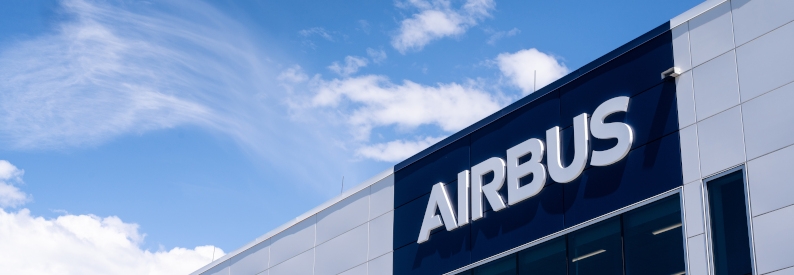 Airbus aircraft in flight