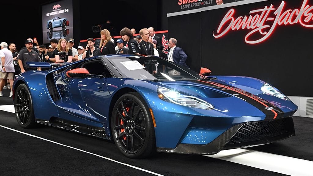 2019 Ford GT sold at Barrett-Jackson Las Vegas 2026