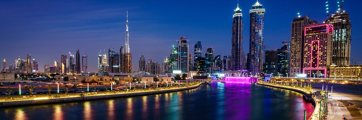 Dubai skyline illustrating the emirate’s digital-infrastructure expansion