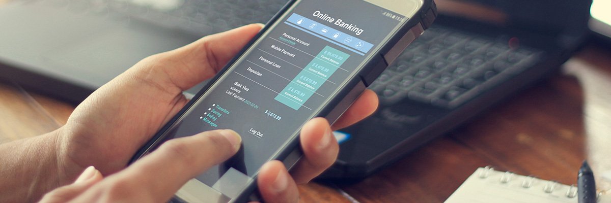 Digital banking and fintech imagery representing the UK government's new payments package