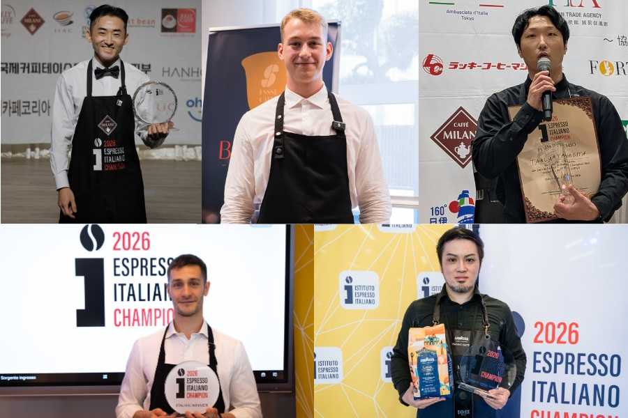 Finalists of the Espresso Italiano Champion 2026