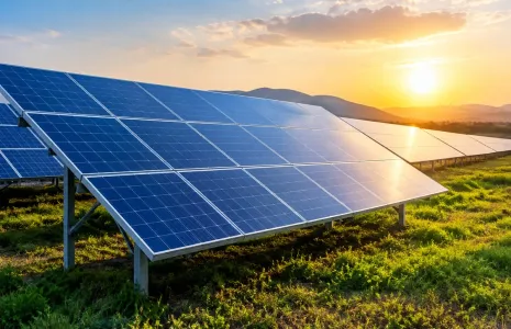 NTPC Green Energy solar installation in Gujarat