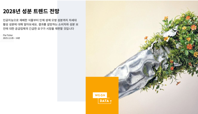WGSN 2028 Beauty Trend Image