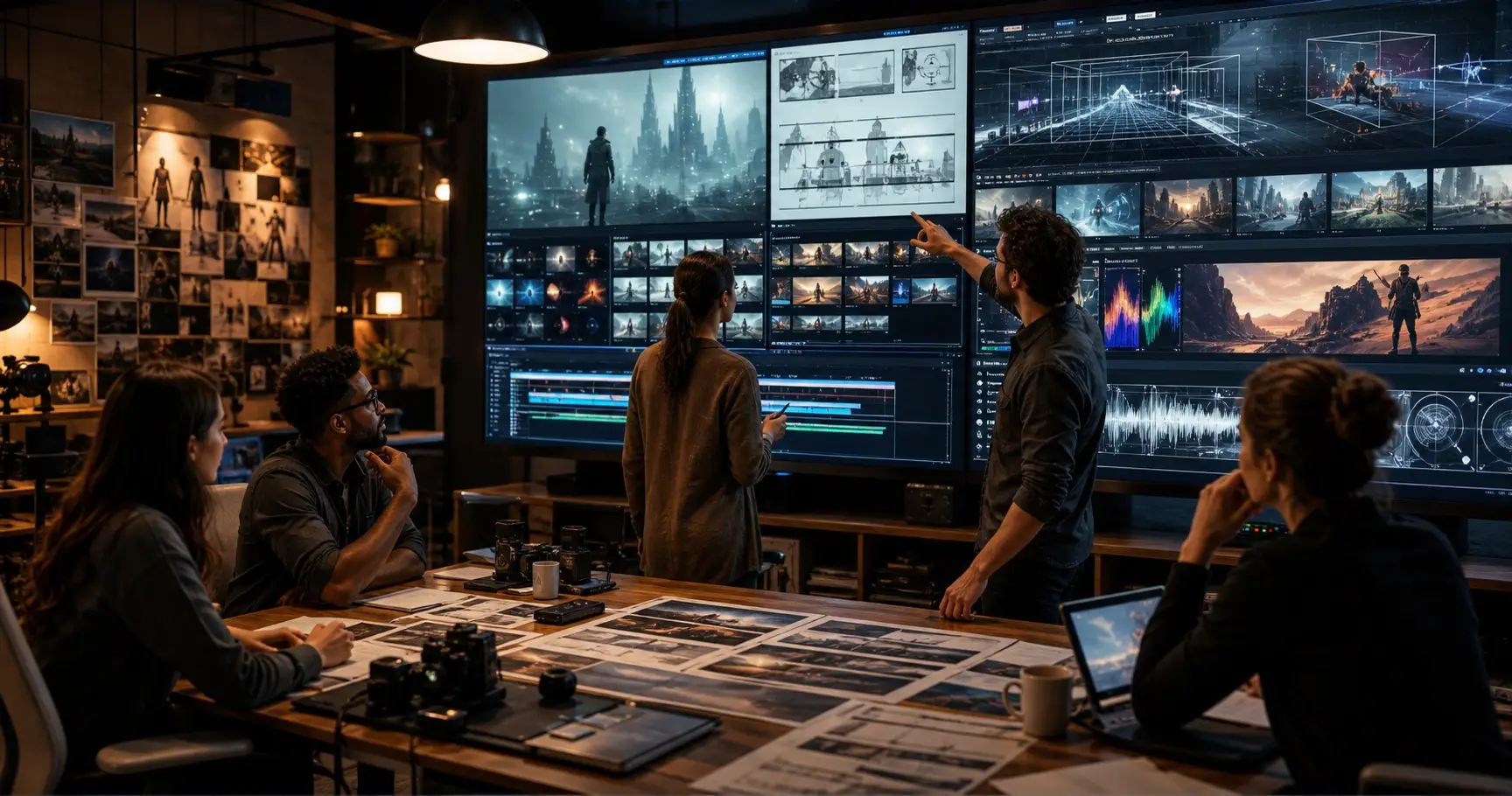 AI video generation platform interface
