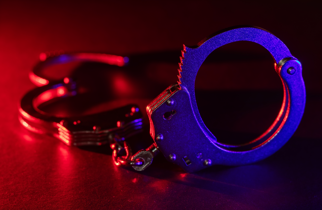 Stock police scene image