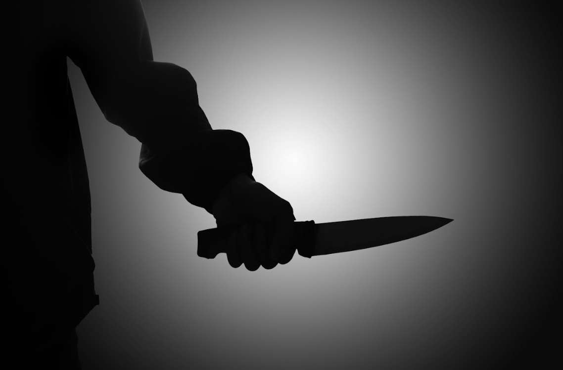 Knife used in stabbing incident