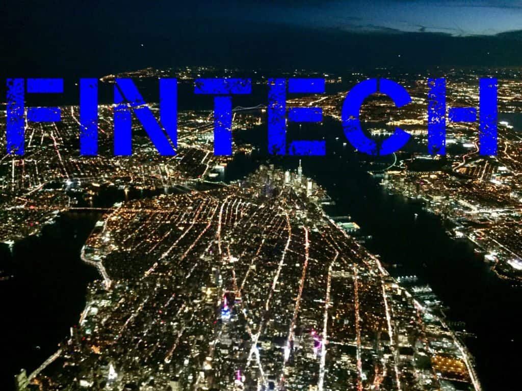 Fintech funding trends chart showing concentration in larger deals