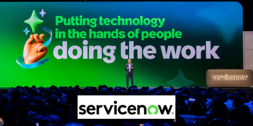ServiceNow Knowledge 2026 event showcasing governed AI agents and enterprise CX strategy