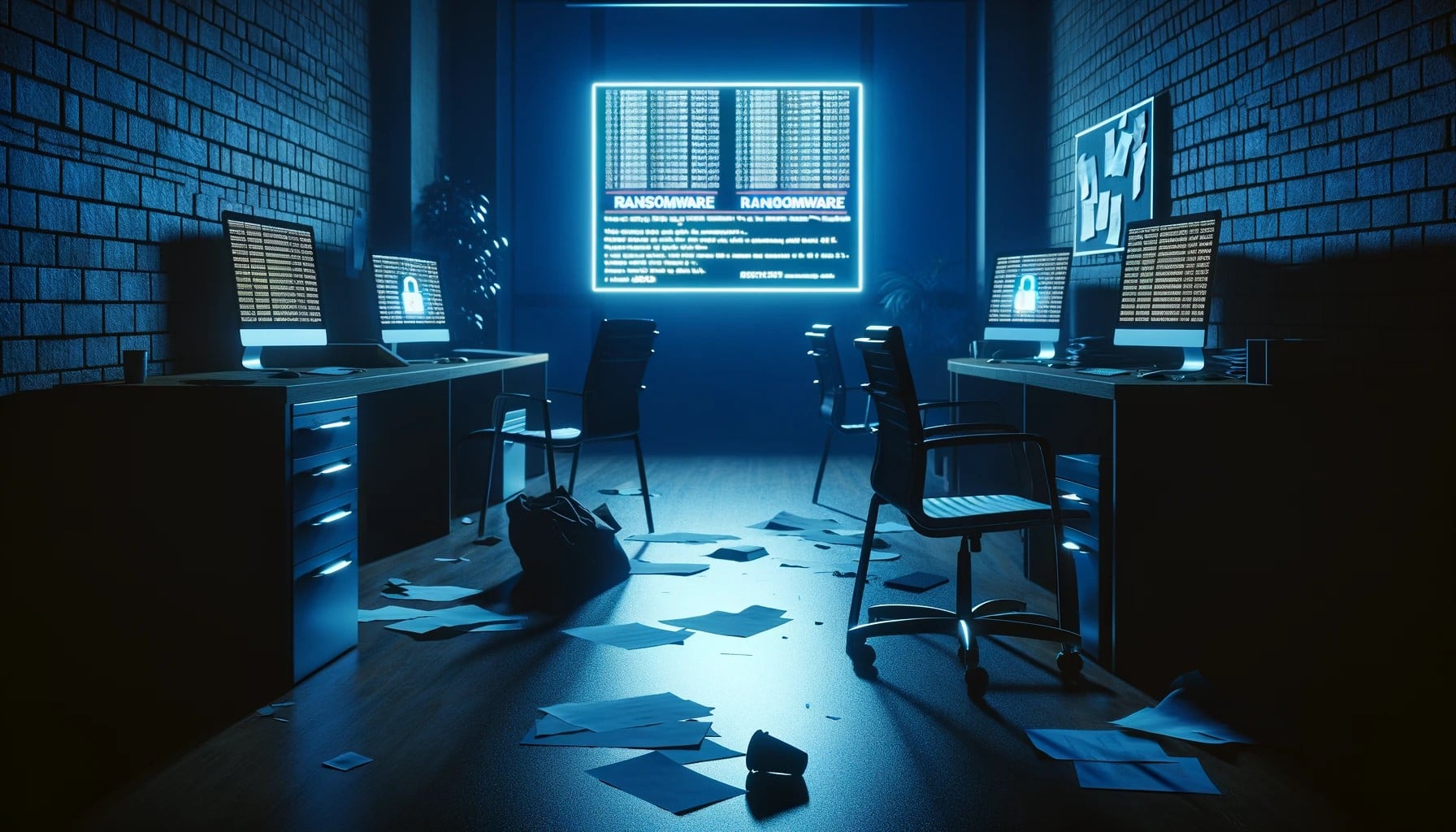 Cybersecurity incident imagery