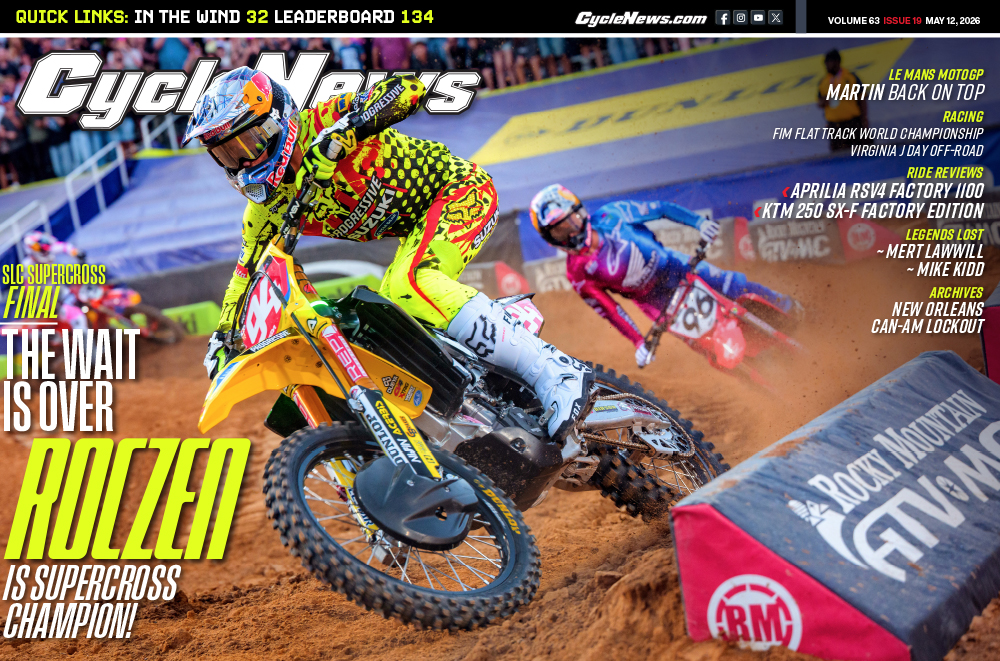 Cycle News Magazine 2026 Issue 19 cover
