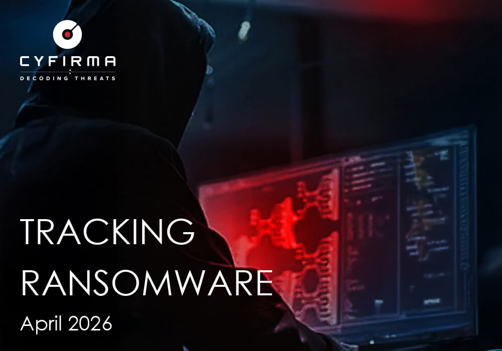 CYFIRMA April 2026 ransomware tracking report thumbnail