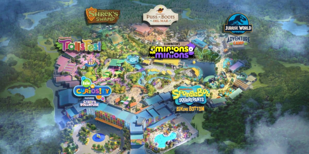 Universal Kids Resort Explorer Ticket concept art