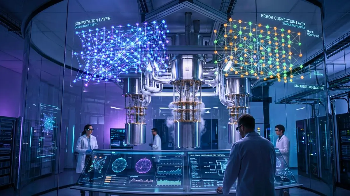 Image related to quantum fault-tolerant logical qubits