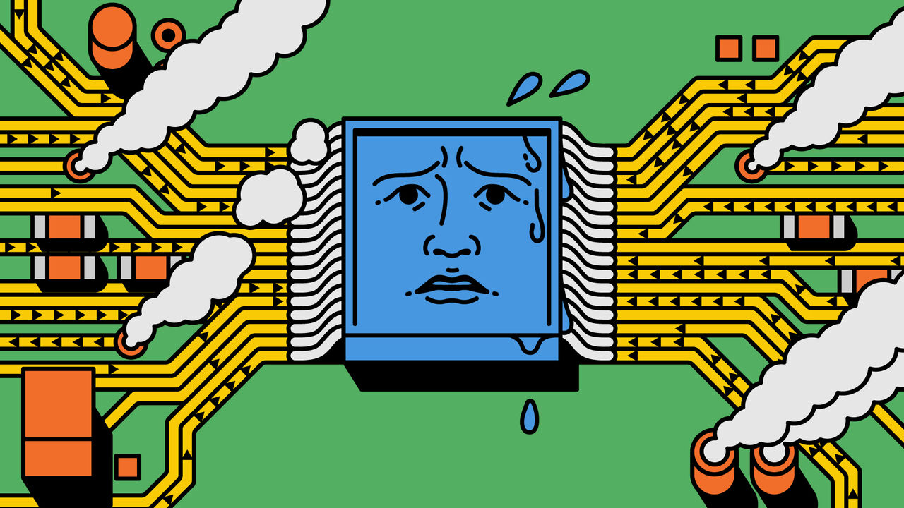 The Economist cover image for AI supply chain crunch story