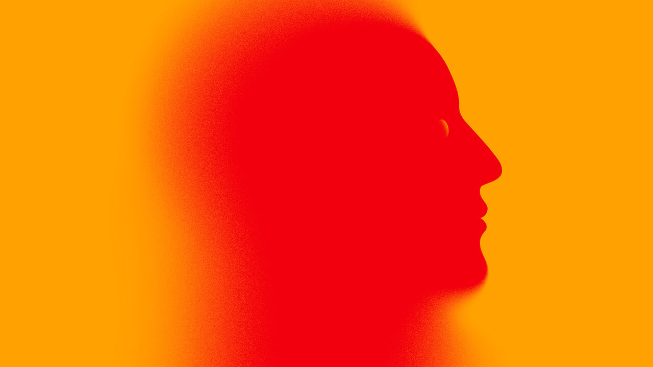 Editorial illustration depicting the concept of machine consciousness