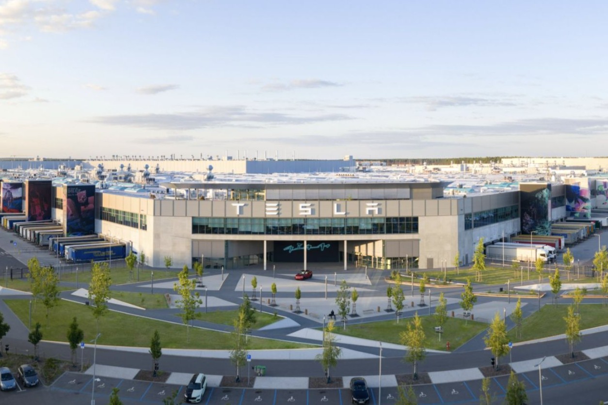 Tesla Gigafactory Berlin in Grünheide