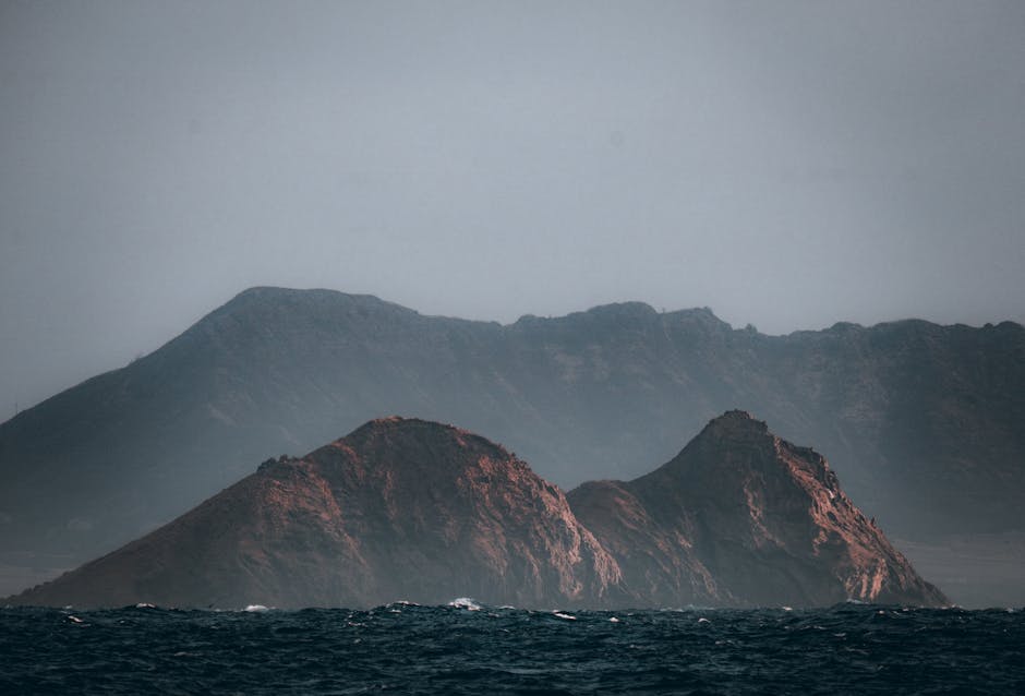 Mountain restoration helicopters transport stone while ocean monitoring threatens weather prediction
