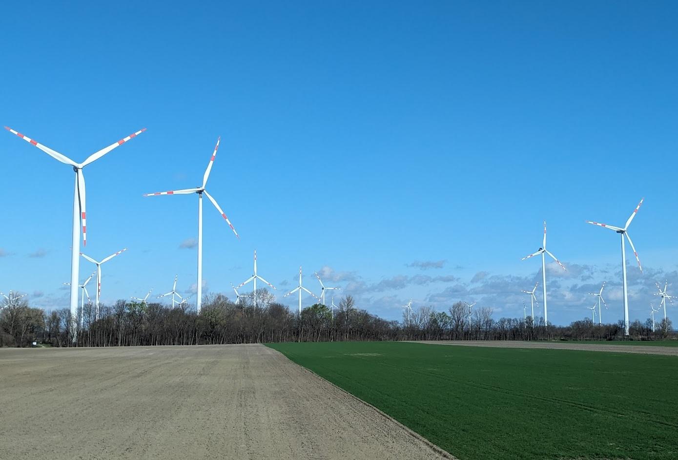 Wind farm in Austria representing clean energy infrastructure investment