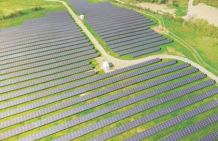 Actis solar facility representing clean energy investment in India