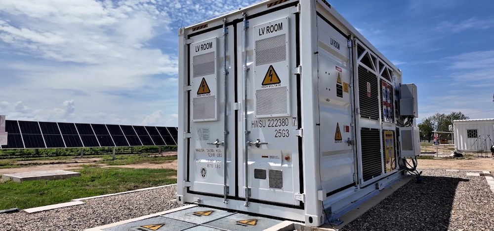 Colombia's clean energy auction results showing solar farms and battery storage facilities