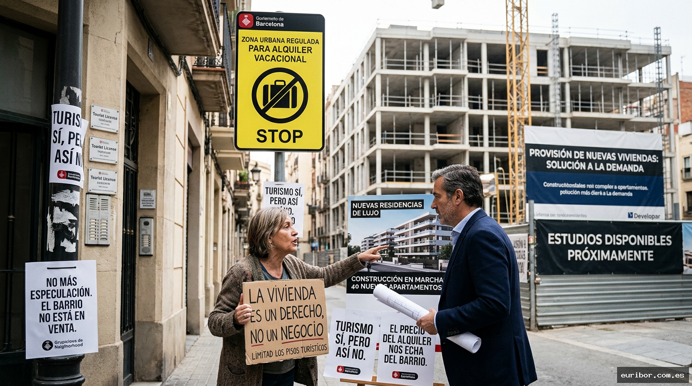 Infographic on EU legal backing for cities restricting tourist apartments