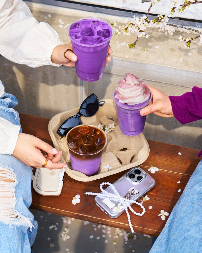 Purple Ube Cafe Dessert