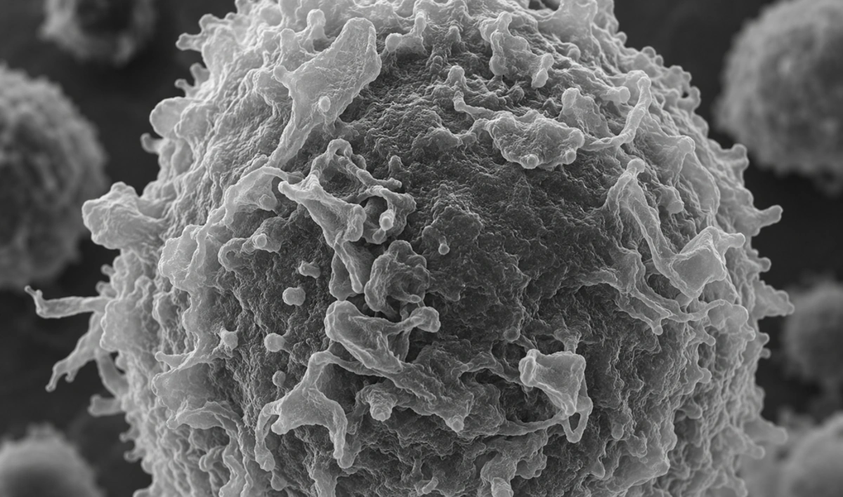 Graphic showing immune cells and aging variations